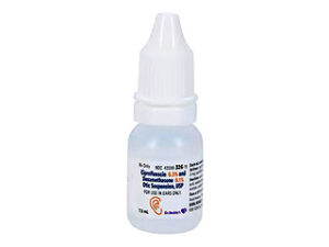 Ciprofloxacin + Dexamethasone (Ciprofloxacin/Dexamethasone)